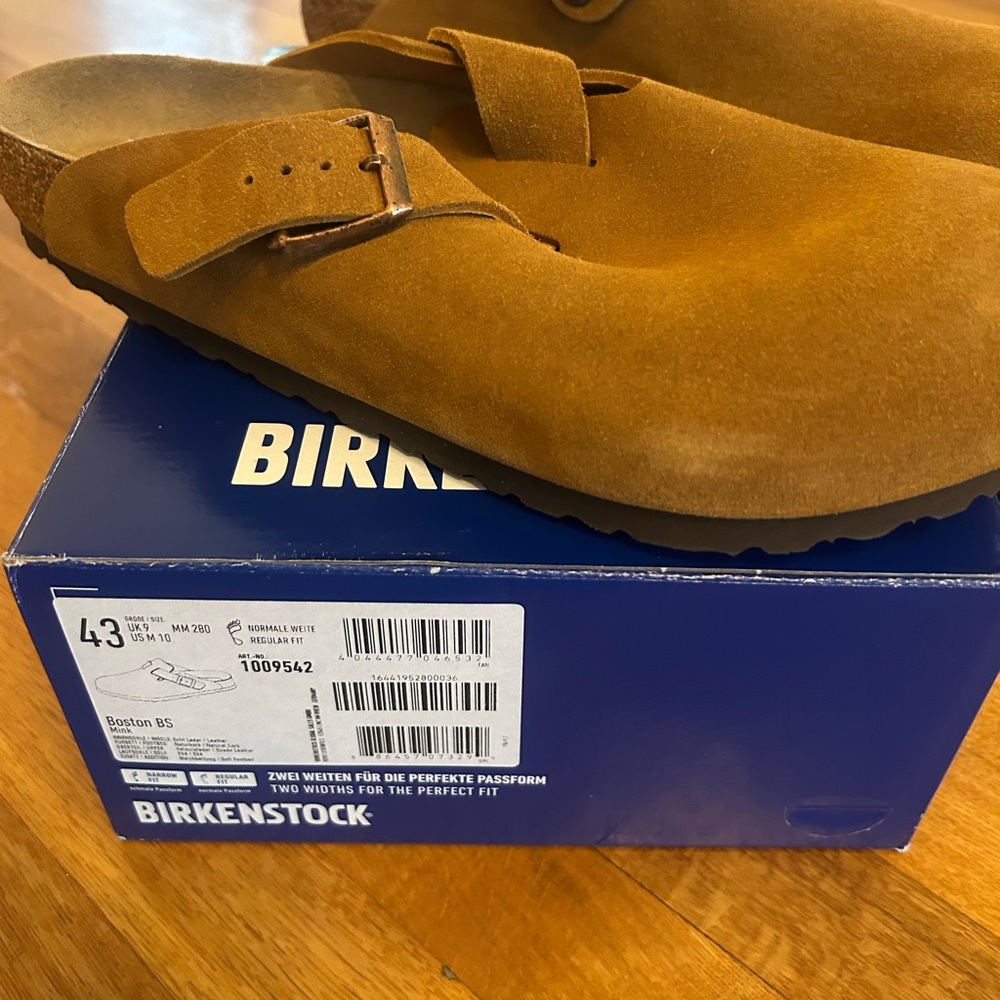 Birkenstock Men's Boston BRAND NEW size 43